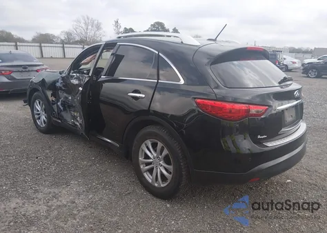 2017 Infiniti Qx70 z USA, uszkodzony, nr VIN JN8CS1MU4HM140166